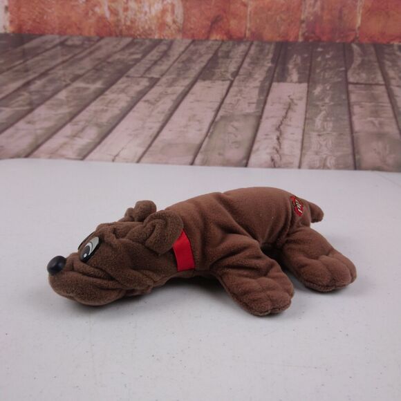 VTG 1980's Tonka Corp Pound Puppy 9" Plush Brown Dog Stuffed Animal - Picture 1 of 10